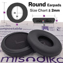 misodiko Round-70mm Ear Pads Cushions Replacement for JBL T450BT T500BT, Tune 500BT/ 510BT/ 600BTNC Headphones