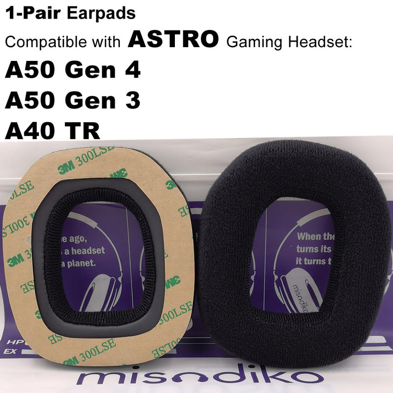 misodiko Ear Pads Cushions Replacement for ASTRO Gaming A50 Gen 4/ Gen 3, A40 TR Headset