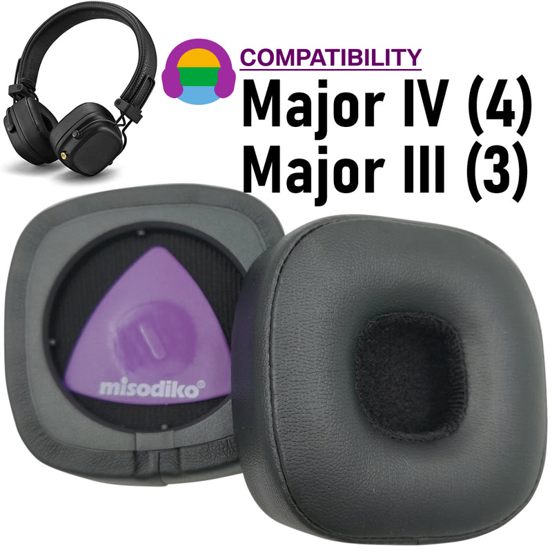 misodiko Earpads Replacement for Marshall Major IV 4/ III 3 On-Ear Headphone