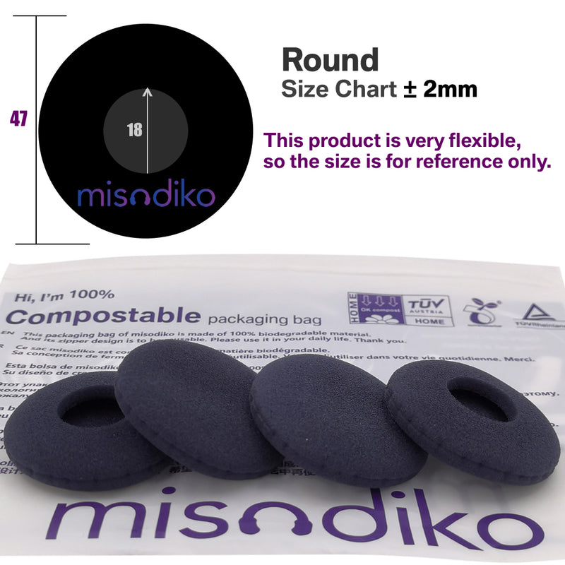 misodiko Foam Ear Pads Replacement for Plantronics Audio 628 626 Headsets
