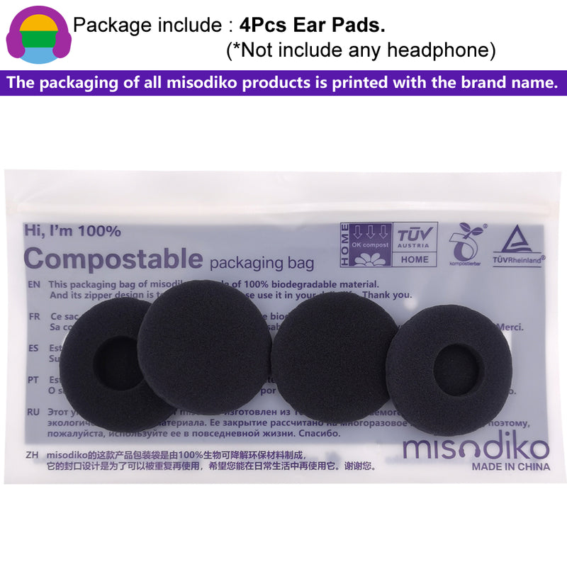 misodiko Foam Ear Pads Replacement for Plantronics Audio 628 626 Headsets