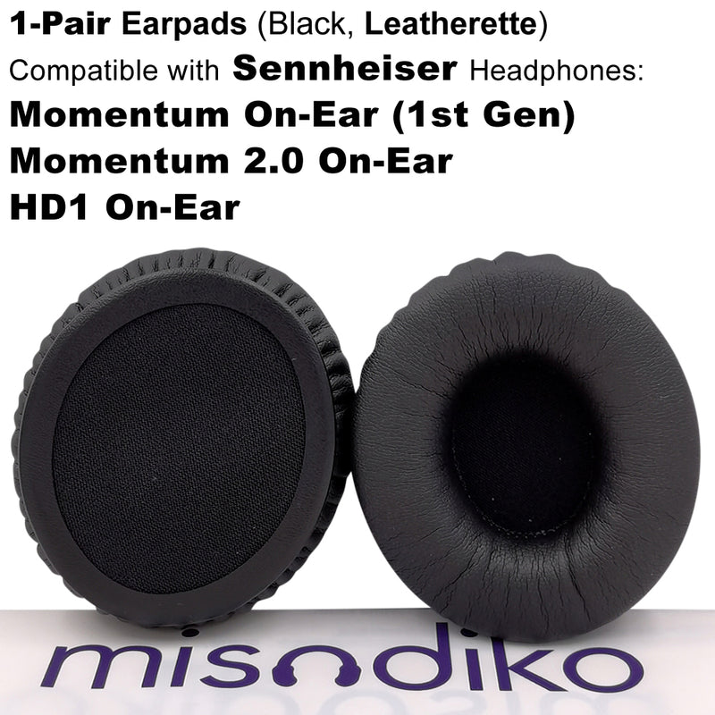 misodiko Ear Pads Replacement for Sennheiser On-Ear Style Headphones Momentum 1.0/ 2.0, HD1