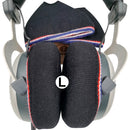 misodiko Stretchable Knit Fabric Earpads Covers Compatible with Beyerdynamic DT 770 880 990 1770 1990 Custom One Pro T1, AKG K240 K270 K280, JVC HARX900 HARX700, Superlux HD668B HD681, SHP9500, Samson SR850 Headphones Ear Cushions Protectors (4Pcs, L)