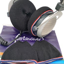 misodiko Stretchable Knit Fabric Earpads Covers Compatible with Beyerdynamic DT 770 880 990 1770 1990 Custom One Pro T1, AKG K240 K270 K280, JVC HARX900 HARX700, Superlux HD668B HD681, SHP9500, Samson SR850 Headphones Ear Cushions Protectors (4Pcs, L)