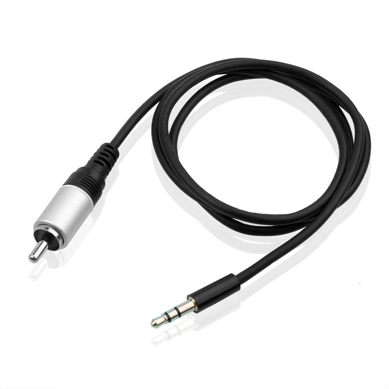 misodiko Premium Audio Cable - 3.5mm - Male to RCA - 1m (2023 Version)