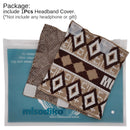 misodiko Sweater knitting Headband Protector Cover Compatible with Most Headphones - HyperX Cloud II Core Silver Alpha Revolver S, Corsair HS70 HS60 HS50 HS75 Virtuoso, Beyerdynamic T1 DT240 DT770 DT880 DT990 Pro Custom, Audio Technica ATH M50x MSR7 M40x