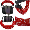 misodiko Sweater knitting Headband Protector Cover Compatible with Most Headphones - Razer BlackShark V2 Kraken Pro, Logitech G Pro X G433 G533 G633 G933, Audio Technica ATH M50x MSR7 M40x M30x M20x, Corsair HS70 HS60 HS50 Virtuoso, HyperX Cloud Alpha