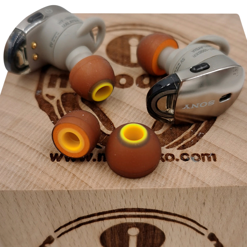 misodiko Mix460 Earbuds Tips - for Jaybird X4, X3, X2, BlueBuds X, Freedom 2 F5/ Beats Powerbeats Pro, 3, 2, 1, BeatsX, Tour/ Mpow/ 1More/ Sony MDR-XB55AP XB75AP EX650AP EX155AP EX255AP EX15AP EX15LP- Replacement In-Ear Earphones Eartips (3-Pairs)