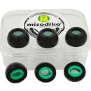 misodiko TWS-OV6336 Upgraded Oval Memory Foam Eartips Replacement for Samsung Galaxy Buds Pro, Jabra Elite 85t True Wireless Earbuds Ear Tips (3Pairs)