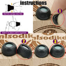 misodiko TWS-OV6336 Upgraded Oval Memory Foam Eartips Replacement for Samsung Galaxy Buds Pro, Jabra Elite 85t True Wireless Earbuds Ear Tips (3Pairs)